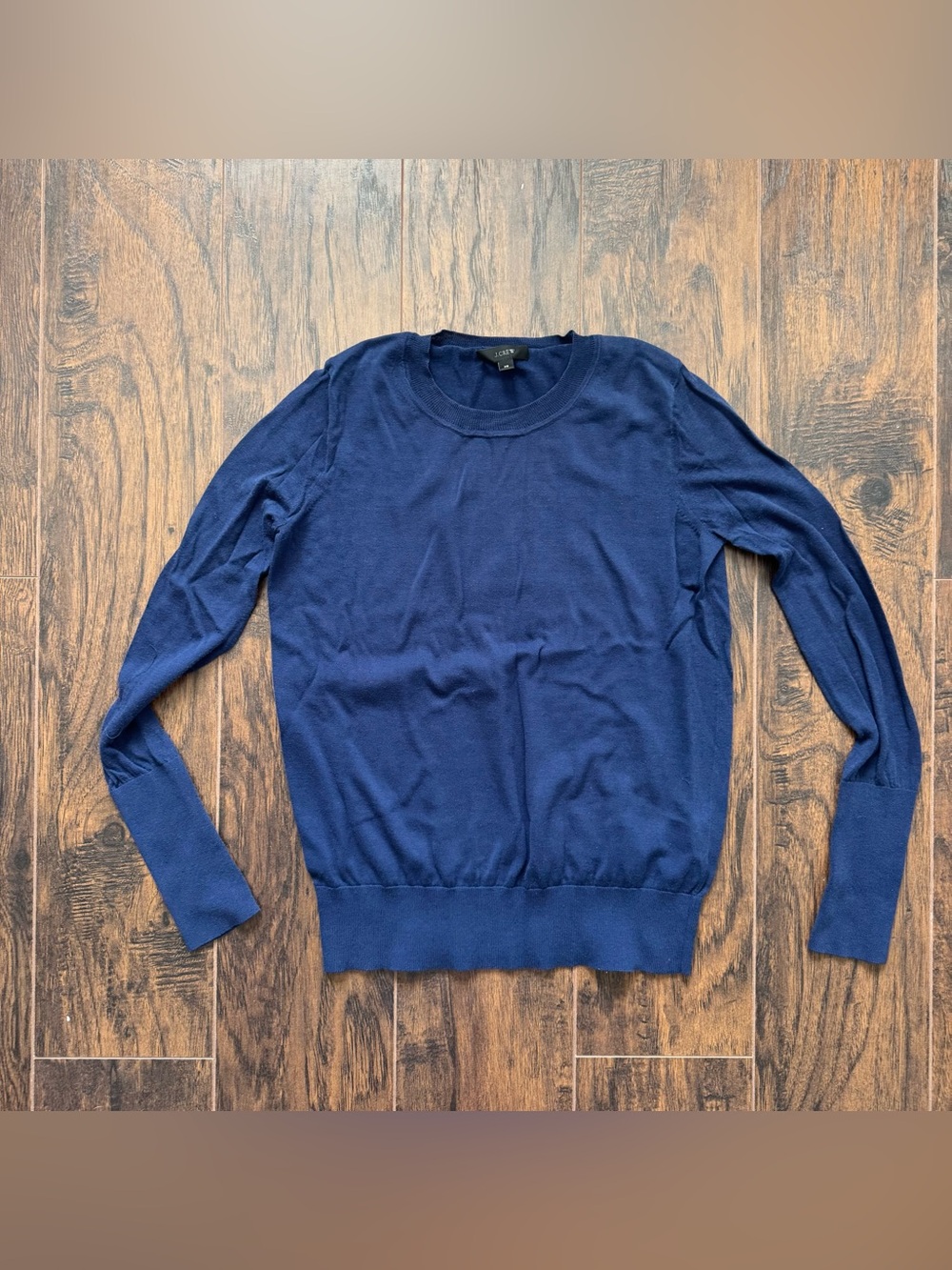 J. Crew XS Blue Lightweight Crewneck Sweater